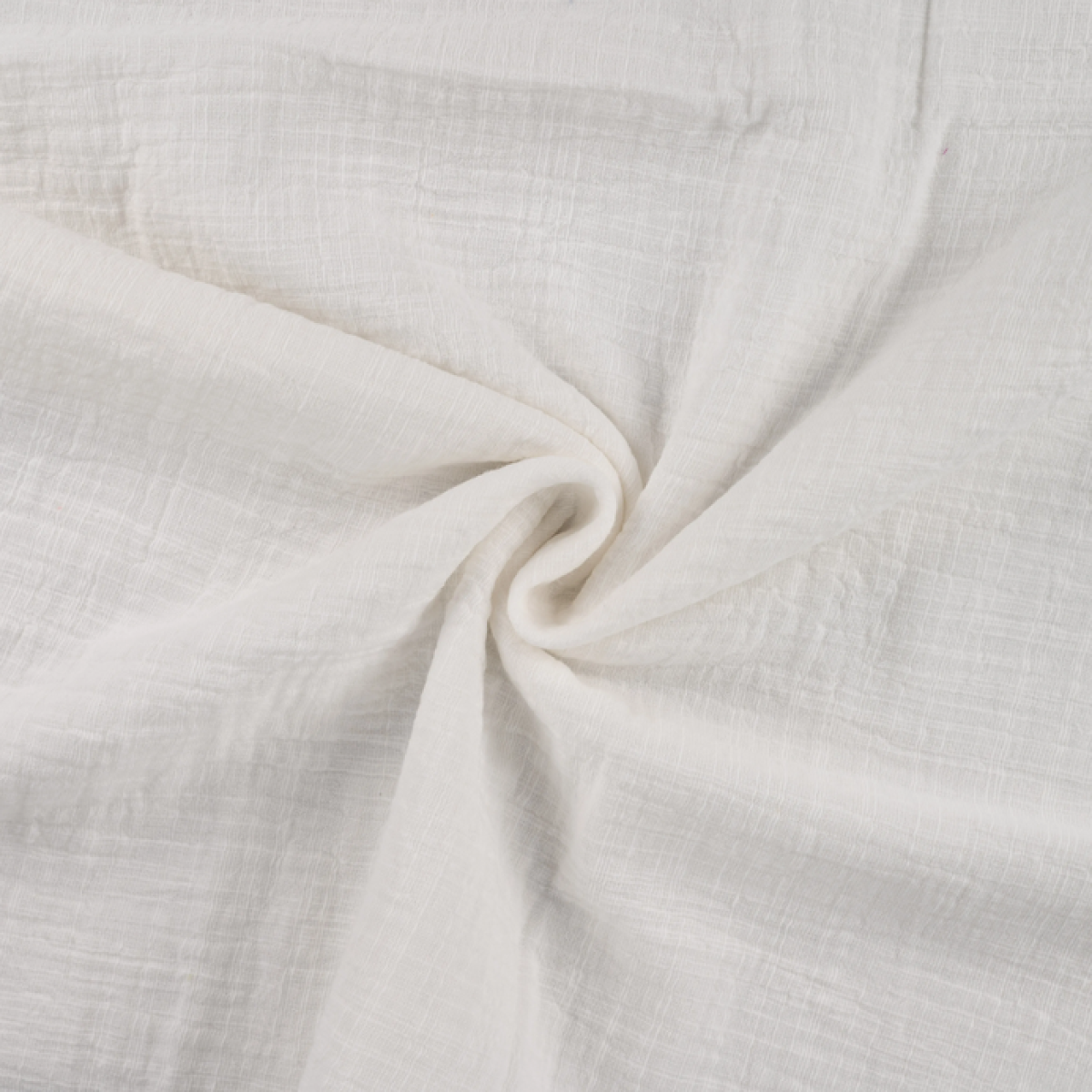 Musselin Slub ecru - off-white